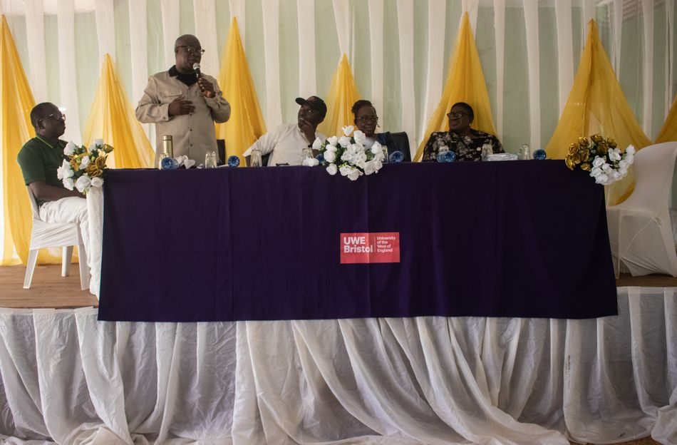 Opening ceremony panel at a CLAP cohort in Ibadan