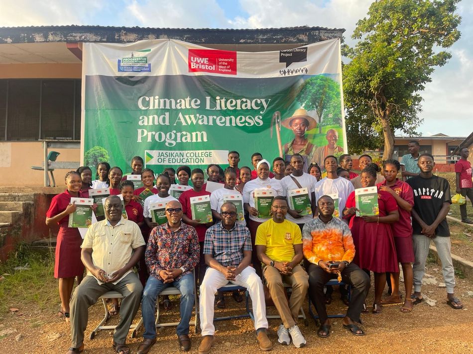 CLAP participants at Jasikan College of Education, Ghana